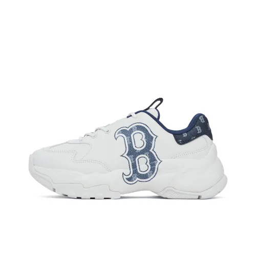 MLB Big Ball Chunky Cookie Chunky Sneakers Unisex Low-Top White/Blue