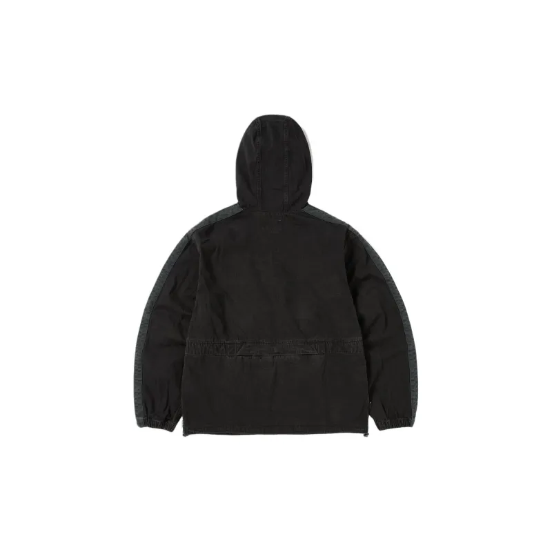 Thisisneverthat Anorak Jacket Unisex Black-1
