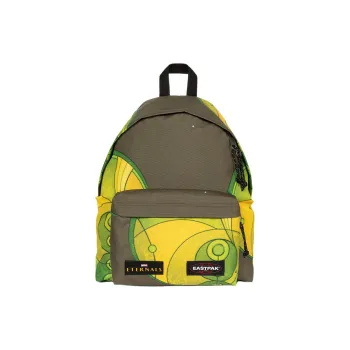 EASTPAK Polyester Backpack Men Olive Yellow Green