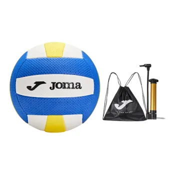 Joma EVA Foam Size 5 Volleyball Unisex Blue Yellow White