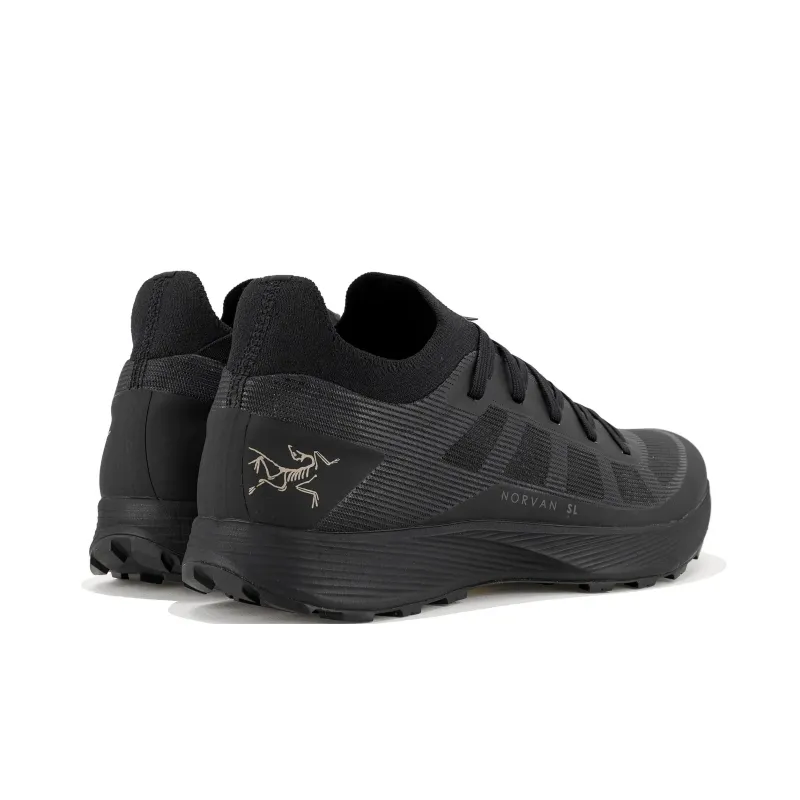 Arcteryx Norvan SL 3 Cushioned Slip-Resistant Low-Top Trail Running Running Shoes Women's Black-2