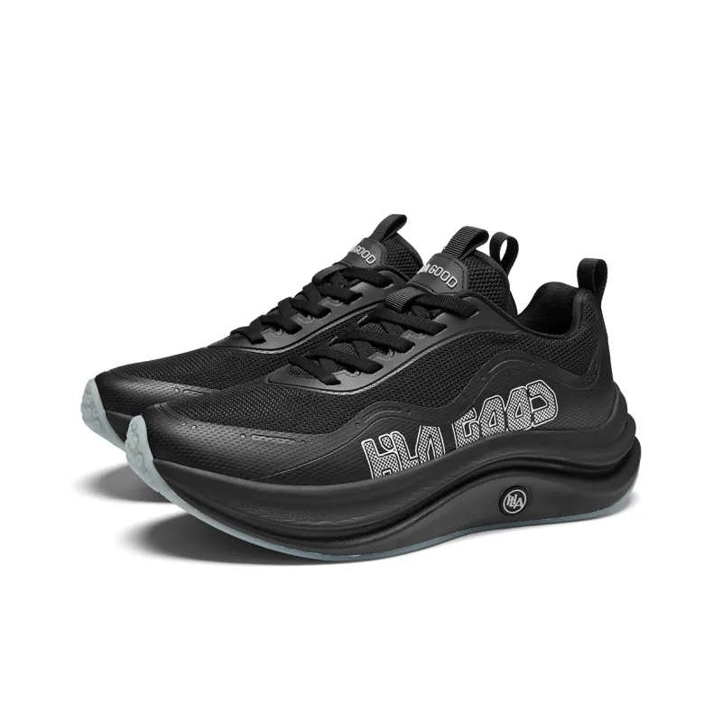 HLA Flyknit Breathable Height Increasing Casual Shoes Athletic Shoes Men-8