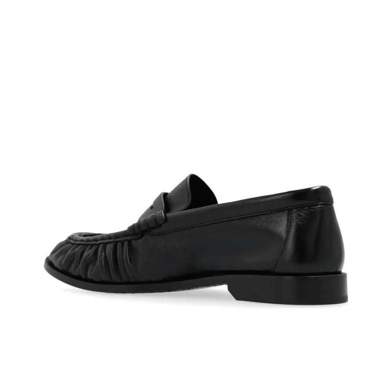 SAINT LAURENT Le Loafer Leather Loafers-3
