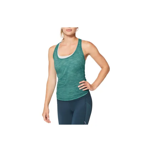 Lululemon Sleeveless Sports Shirts Women's Aqua Duck Green