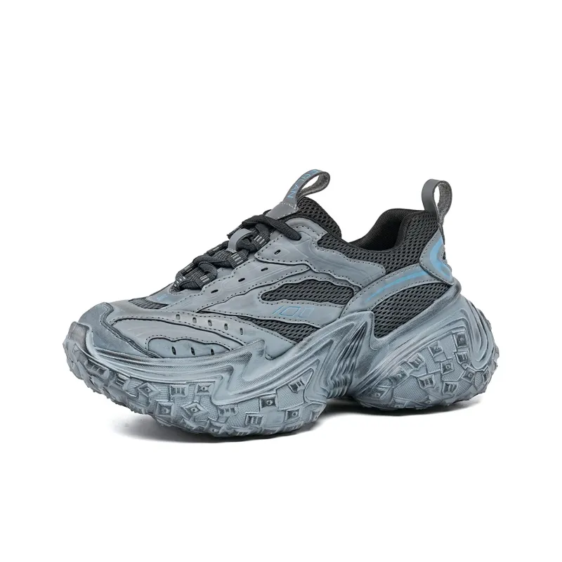 EBLAN Chunky Sneakers Unisex Black-1