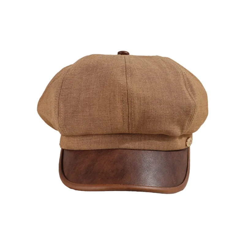 AAJF Cotton Newsboy Cap Women's-2