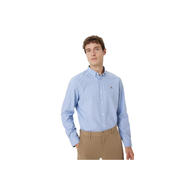 Hush Puppies Shirt Men's Light Blue-1