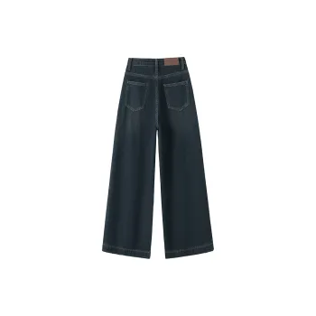 Oudifu Jeans Women's Vintage Blue