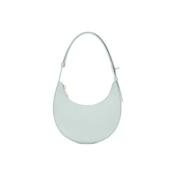 Furla Delizia Soft Calfskin One Shoulder Handbags Mini Women's Light Blue