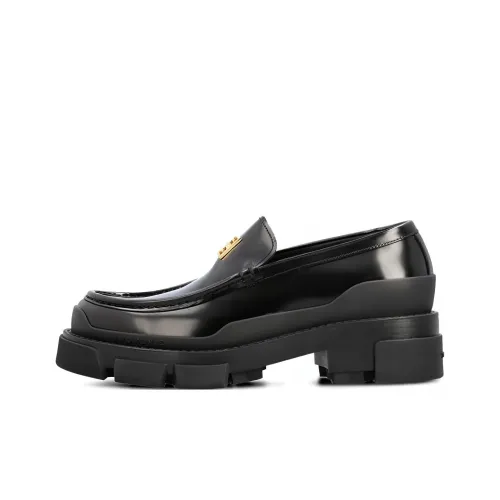 Givenchy Terra Chunky Leather Loafers