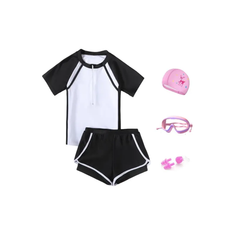 Yalu Preferred Swimming Sets Polyester+Elastane Outdoor Swimming Pool Kids-5