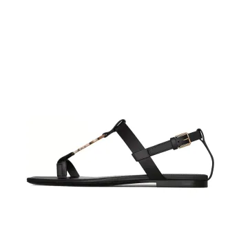 SAINT LAURENT Cassandra Thong Sandals Women's