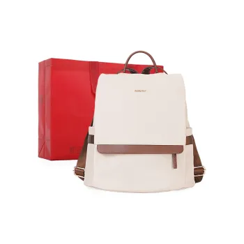 Dubaolu Fabric Anti-Theft Backpack Large Size Women's Khaki