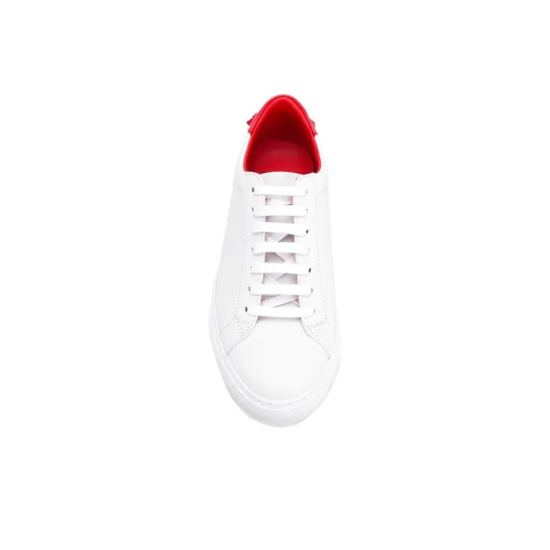 GIVENCHY Low Top Stylish Skateboarding Shoes Women's White-3