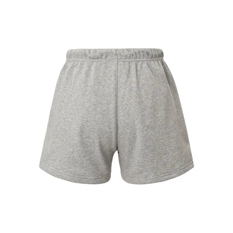 Jordan Brooklyn Fleece Casual Shorts Women's Toned Dark Gray/White-1