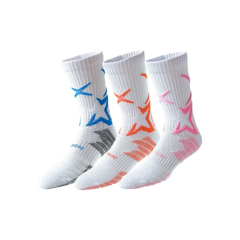 BKCXZICE Basketball Socks Unisex 3 Pack-3