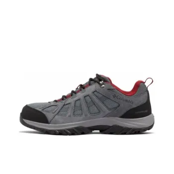 Columbia Redmond 3 Cushioning Wear Resistant Low Top Trekking Shoes Men Gray