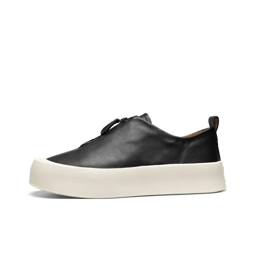PARDASAUL Men
s Casual Shoes Men Low Top Black