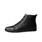Black Fleece-Lined