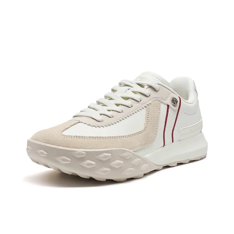 XTEP Lightweight Coverage Low-Top Casual Shoes Women's White Gray-2
