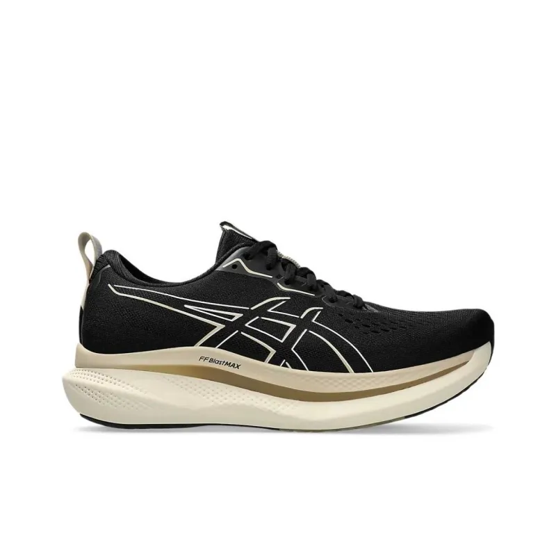 Asics GlideRide Max Black Oatmeal-1