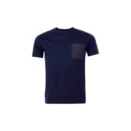 PRADA T-Shirts Men Dark Blue