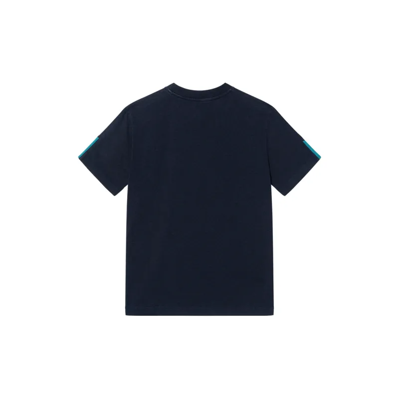 Balenciaga T Shirt Slim Fit Men's Navy-1