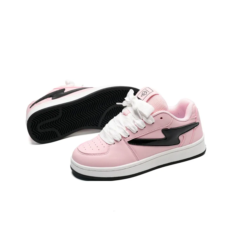 OAOQ Wear-resistant And Lightweight Low-Top Skateboard Shoes Unisex Box-46