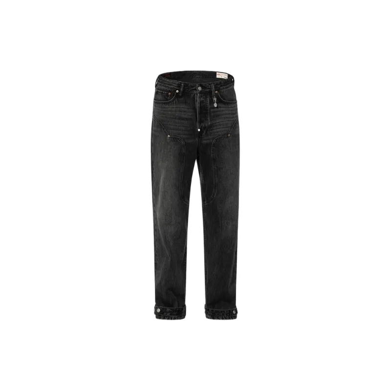 EVISU Jeans Men Denim Black-1