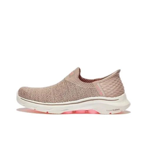 Skechers WOMEN'S GO WALK Casual Shoes Women's Low-Top Taupe