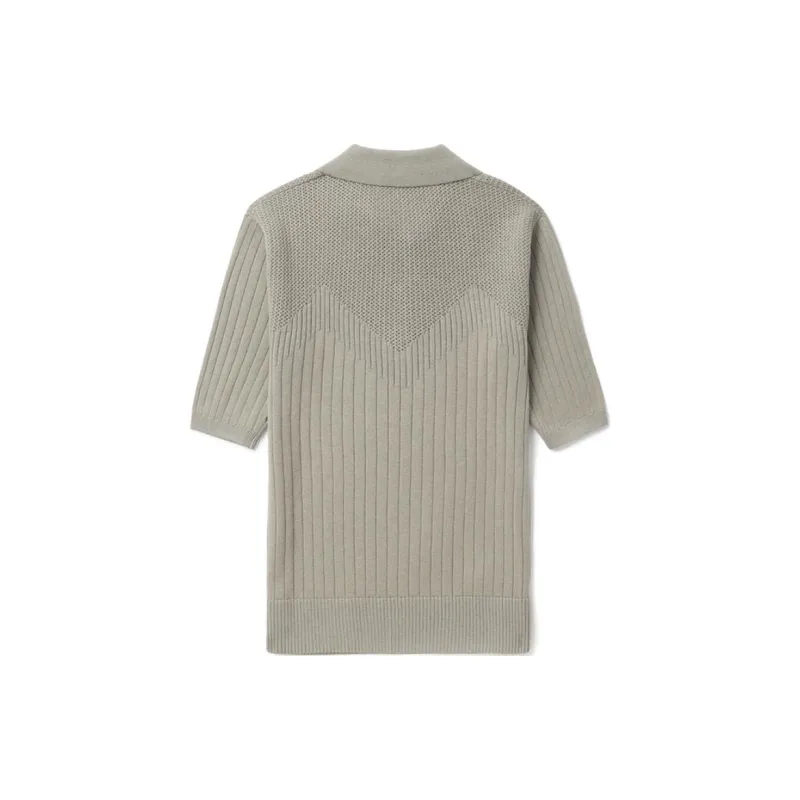 FRED PERRY FW24 Sweater Women's Green-1