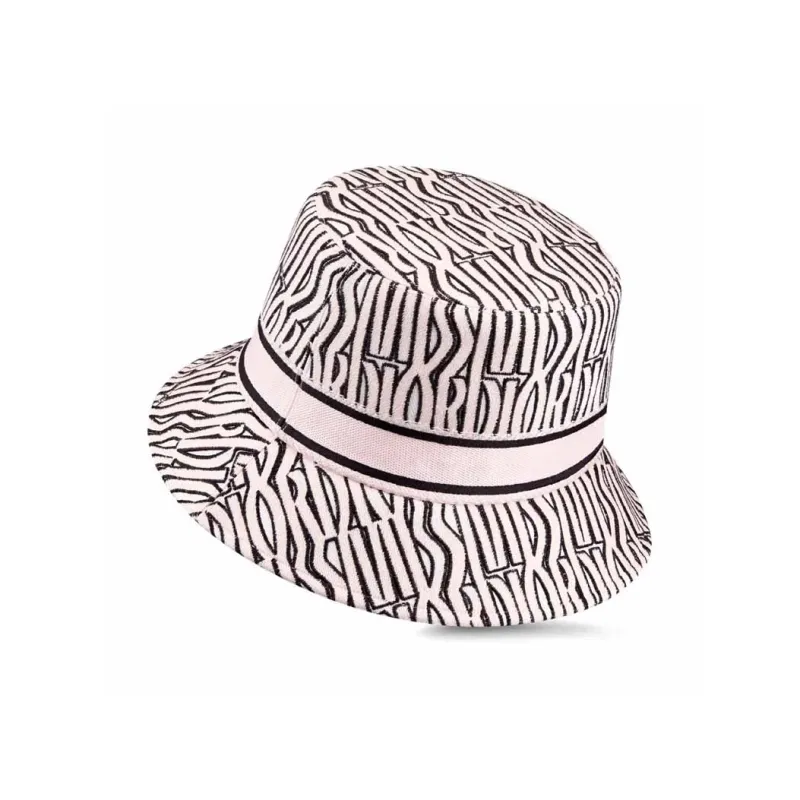 DIOR Cotton Bucket Hats Women's Light Pink-2