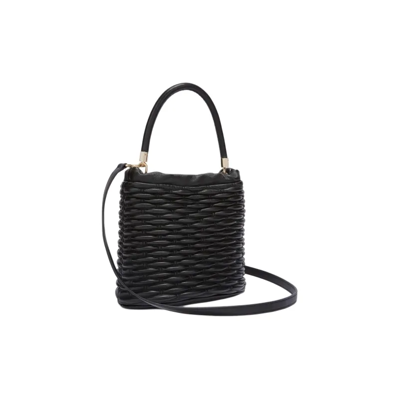 Furla Calfskin Shoulder Bag, Crossbody Bag, Handbag Mini Women's Black-2