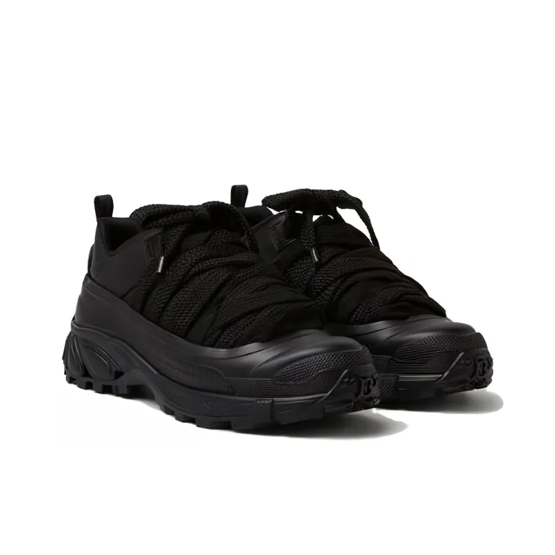 Burberry Burberry Anti Slip And Wear Resistant Coverage Low Top Sports Casual Shoes Men's Black-1