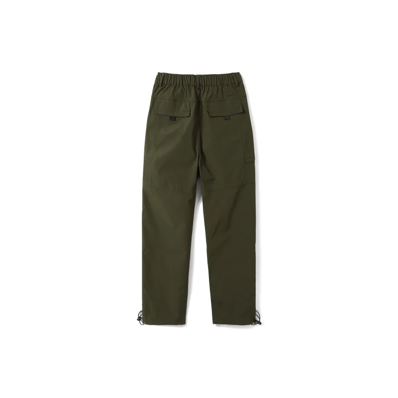 DEERWAY Casual Pants Unisex Burgundy-6
