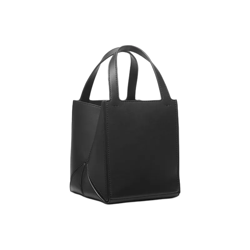 MICHAEL KORS Leather Tote Bag Shopping Bag Handbag Small Size Women's Black-1