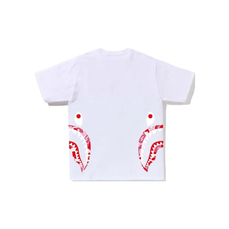 A BATHING APE Abc Camo Side Shark Tee-11