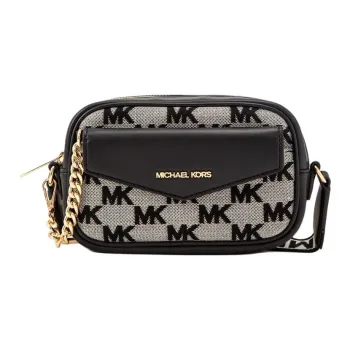 MICHAEL KORS Maisie Cotton With Polyester Camera Bag, Shoulder Bag, Crossbody Bag Small Size Women's Black