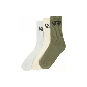 Vans Classic Crew Socks 3 Pairs Mid-Calf Socks Unisex 3 Pack