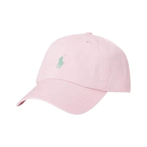Polo Ralph Lauren Cotton Baseball Caps Unisex Pink