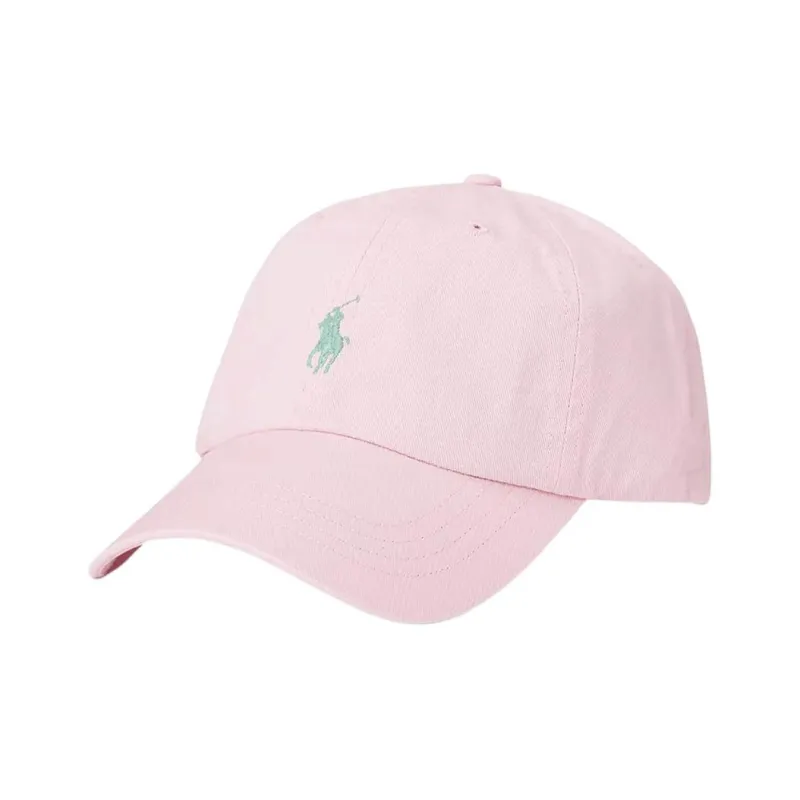 Polo Ralph Lauren Cotton Baseball Caps Unisex Pink-0