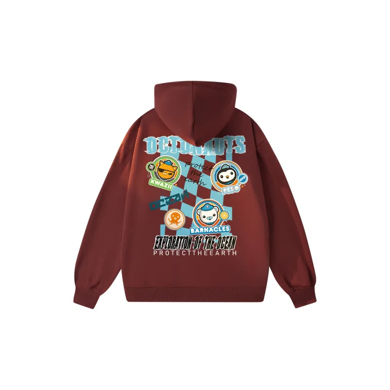 Small Columns Under The Sea Hoodie Unisex-11