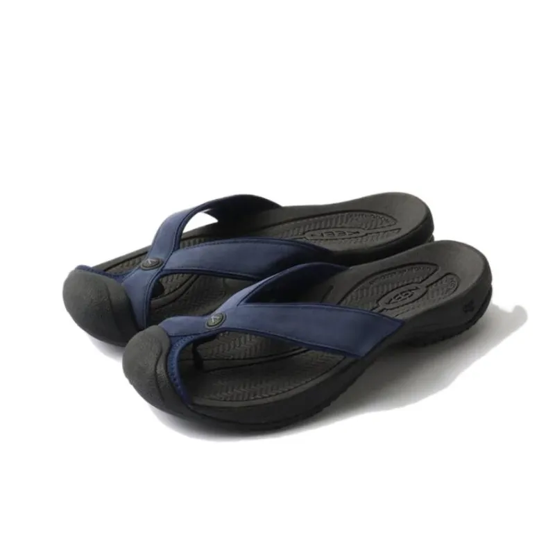 KEEN Slip Resistant Flip Flops Men Blue-2