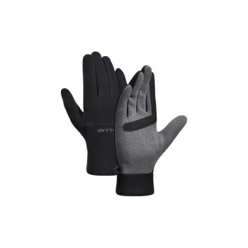 HLA Polyester Knit Gloves Women's