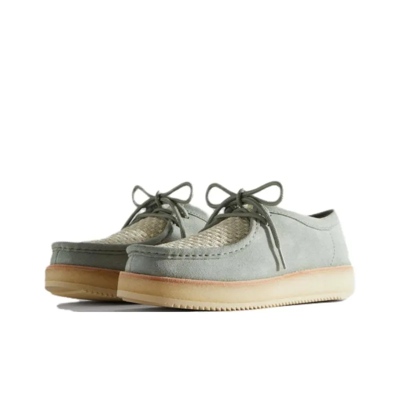 Clarks Men's Casual Shoes Men Low Top Green-2