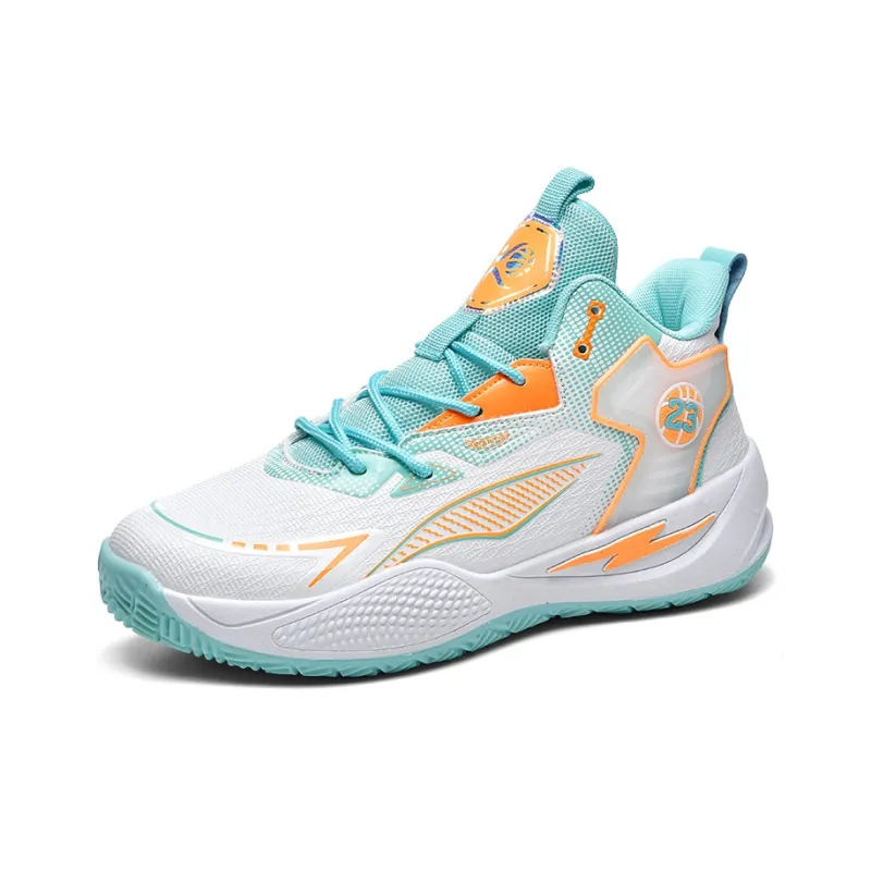 Black-tailed Deer Cushioning Anti-Slip And Wear-Resistant High-Top Basketball Shoes Unisex Mismatched-8