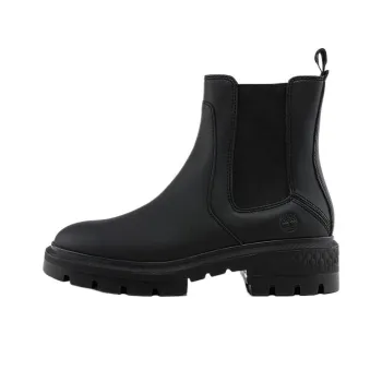 Timberland Crew Chelsea Boots Medium Heel 3 5cm Women's Black