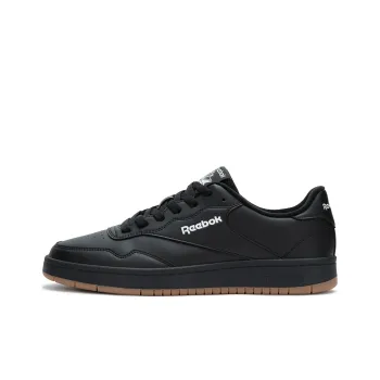 Reebok COURT 1000 Anti Slip Wear Resistant Low Top Skateboard Shoes Unisex Black Warrior