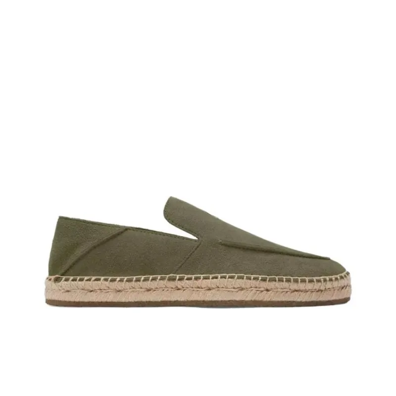 COACH Reilly Espadrilles Men's Olive Green-4
