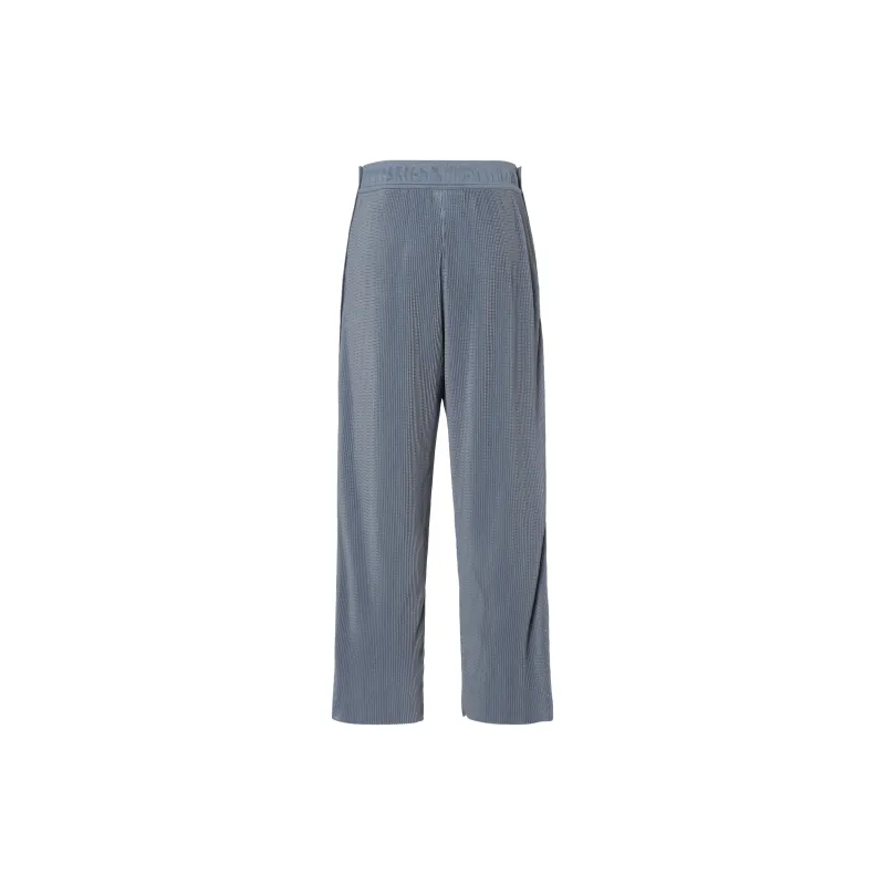Nike Knitted Sports Pants Unisex Blue-2